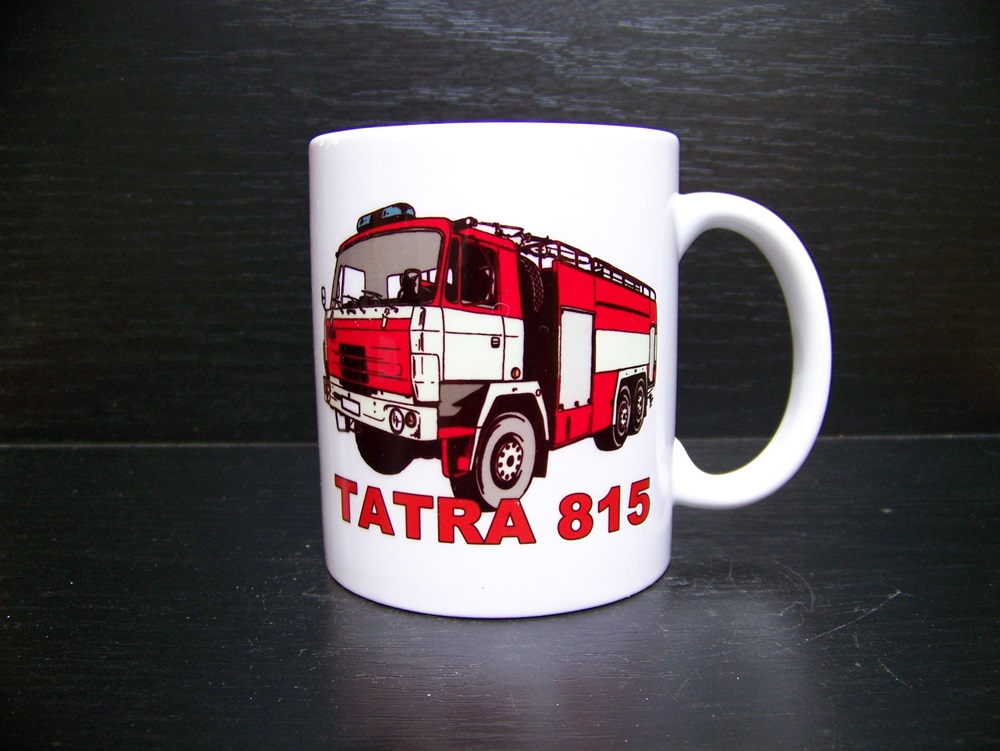 Hrnek s hasičskou tematikou - TATRA T815